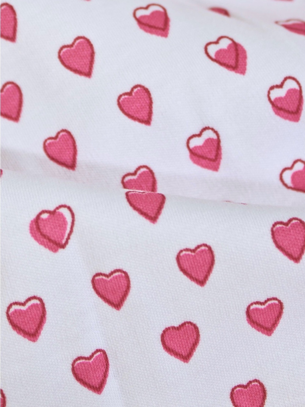 Roller Rabbit Hearts PJ Shirt Top Only Extra Small Preppy Loungewear - Picture 2 of 8